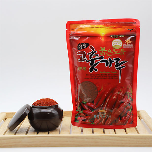 붉은노을 HACCP인증 100% 국내산 청결 고춧가루 (고추장/소스용) 보통맛