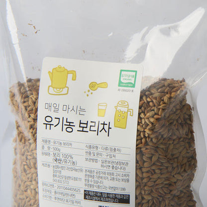 유기농 순한 보리차 (국산) - 아기, 임산부도 안심하고 마시는 우리 가족 건강차