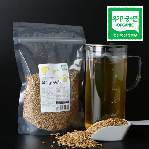 유기농 순한 보리차 (국산) - 아기, 임산부도 안심하고 마시는 우리 가족 건강차