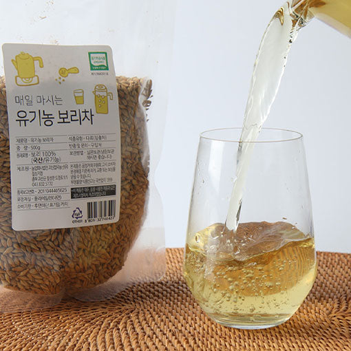 유기농 순한 보리차 (국산) - 아기, 임산부도 안심하고 마시는 우리 가족 건강차